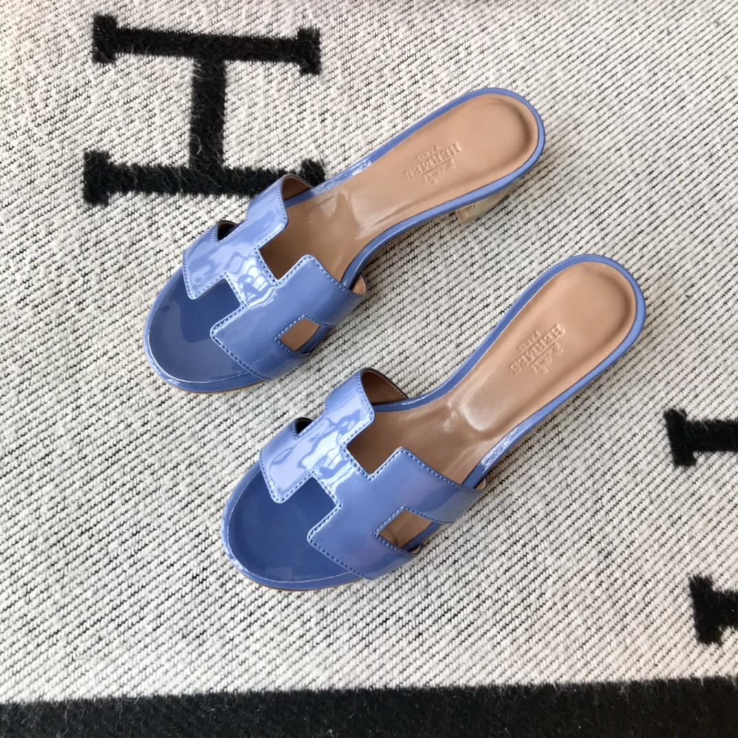 에르메스 올수공 오아시스 슬리퍼 샌들 페이던트 20